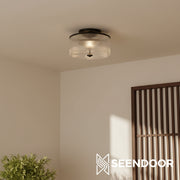 Luminique Clean Edge Modern Flushmount for Office & Entryway